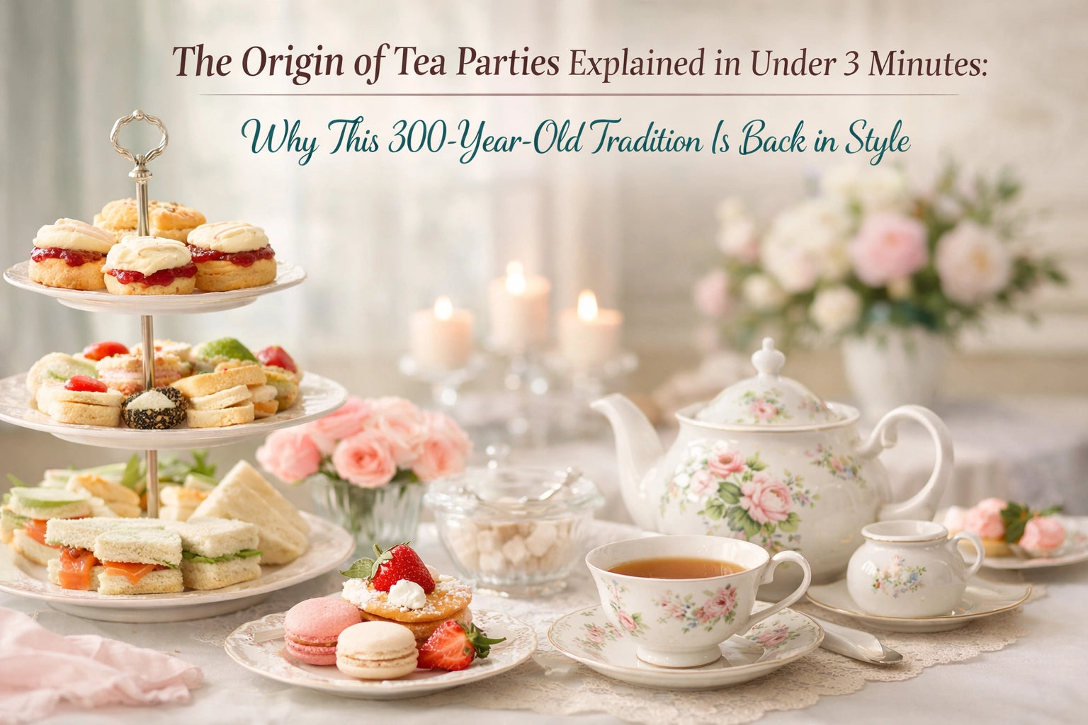 The Origin of Tea Parties Explained in Under 3 Minutes: Why This 300-Year-Old Tradition Is Back in Style