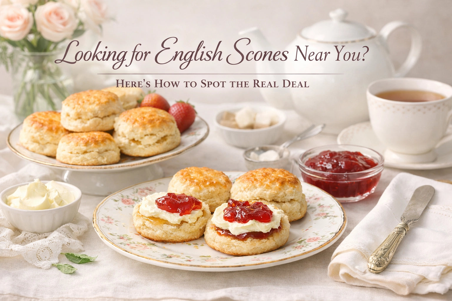 Looking for English Scones Near You? Here's How to Spot the Real Deal
