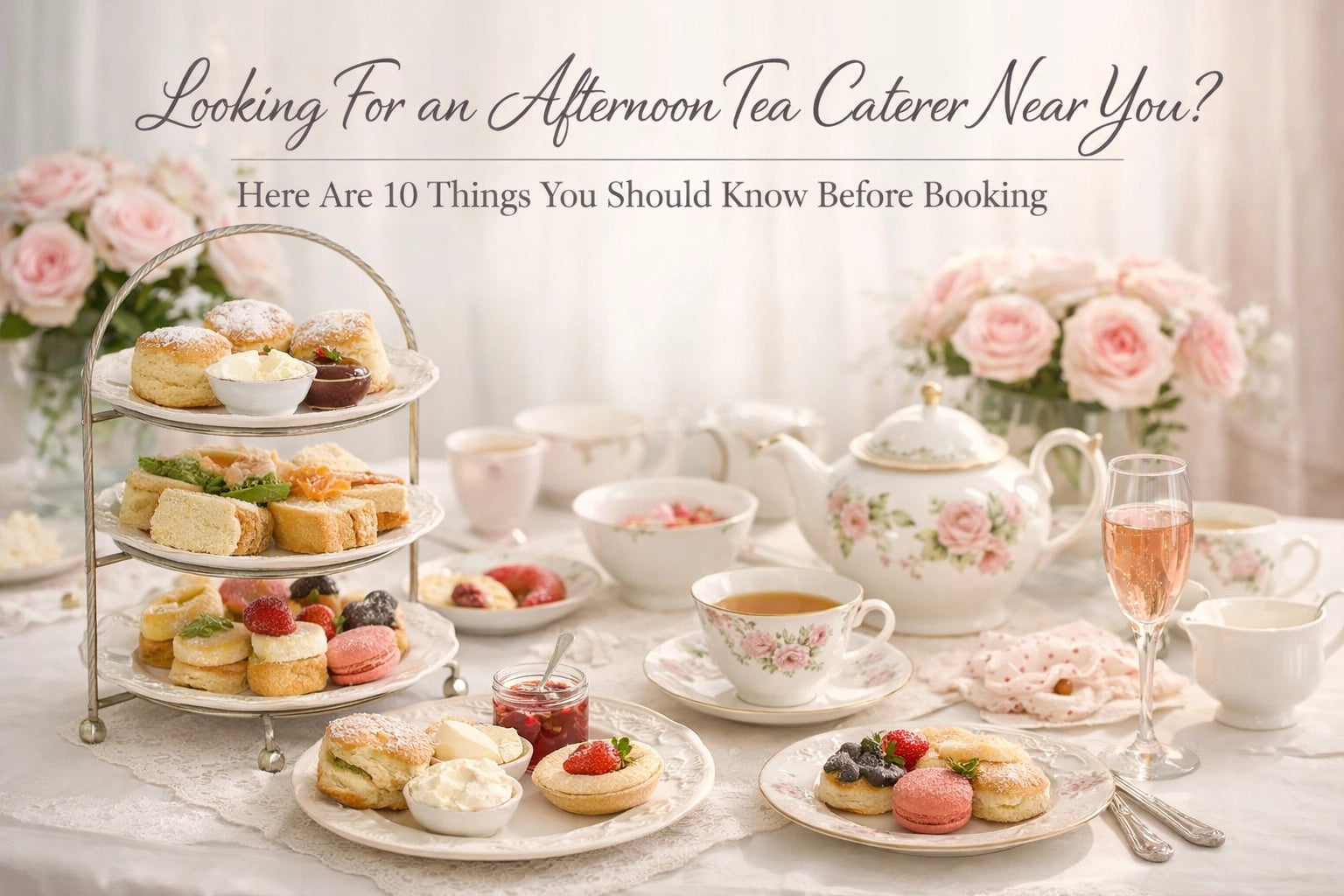 Looking For an Afternoon Tea Caterer Near You? Here Are 10 Things You Should Know Before Booking