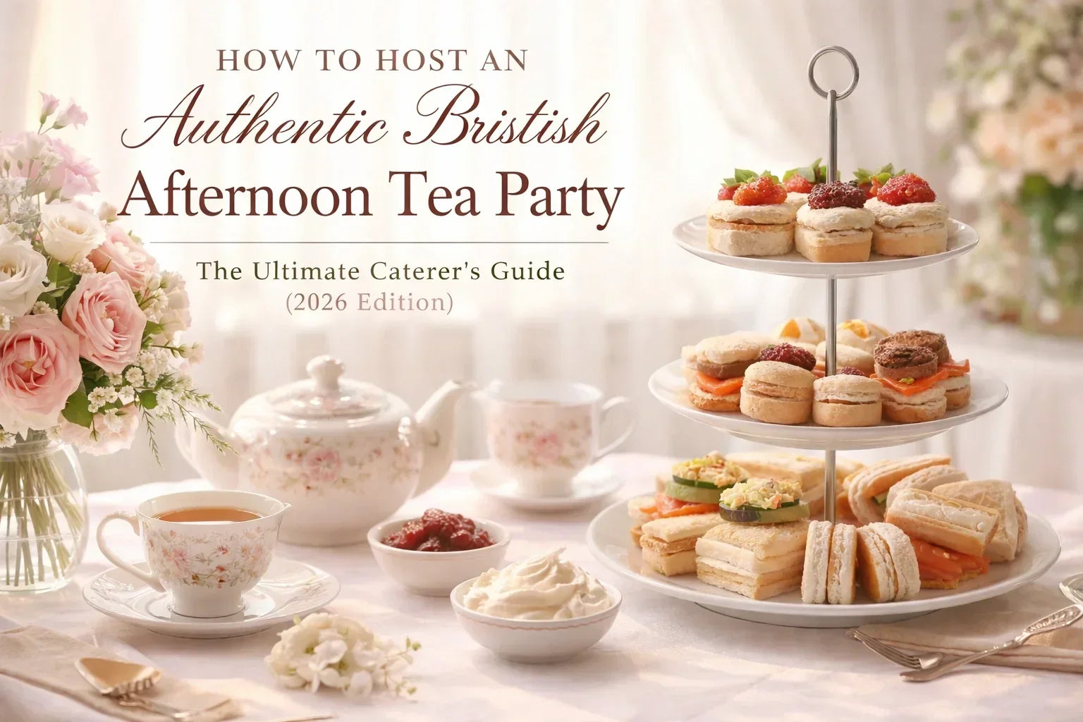 How to Host an Authentic British Afternoon Tea Party: The Ultimate Caterer's Guide (2026 Edition)