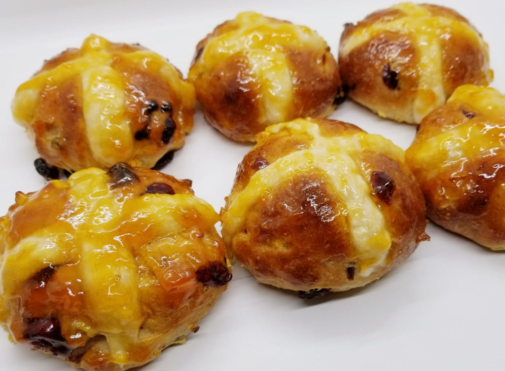 Hot Cross Buns ( Available March 30th and 31st ONLY)
